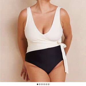 Summersalt Women's One Piece in Black and White